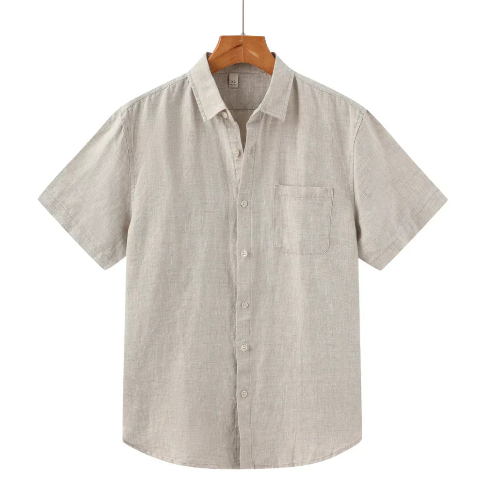 ECHELON™ | LINEN SHORT-SLEEVE SHIRT