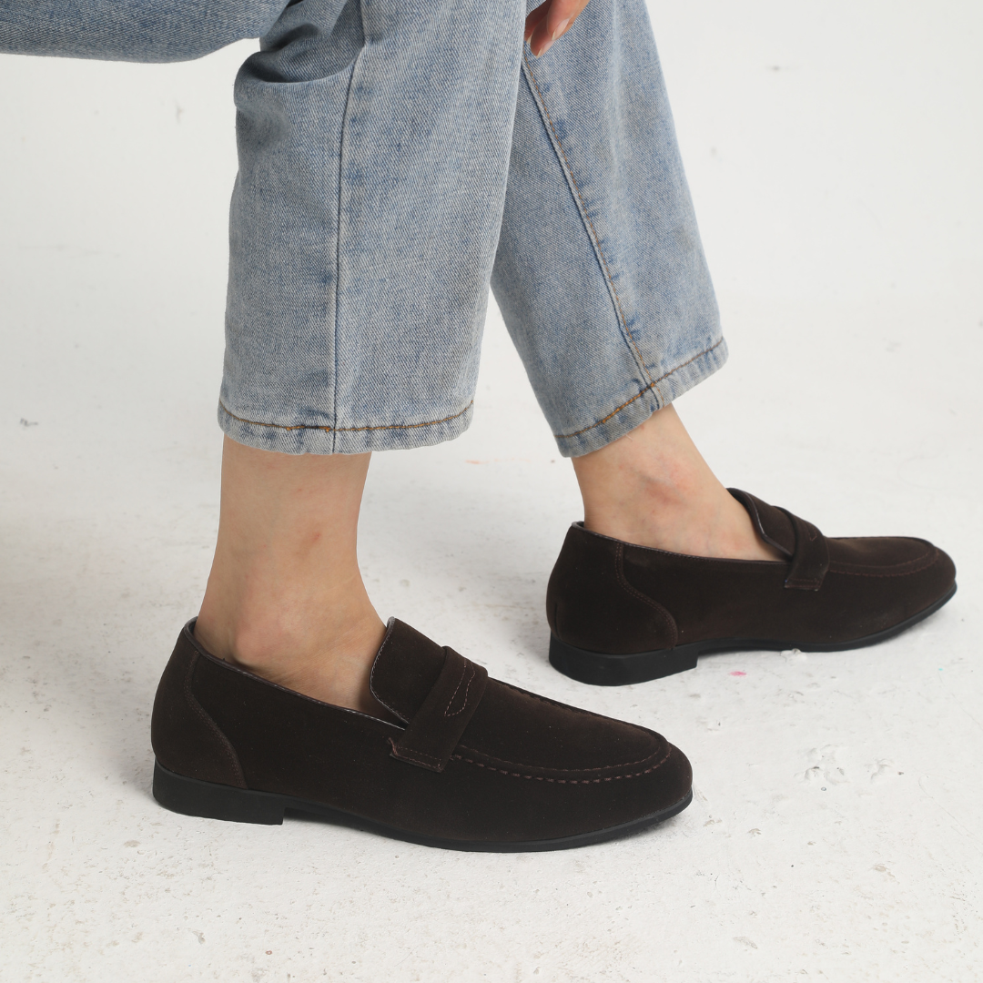 ECHELON™ | SUEDE PENNY LOAFERS