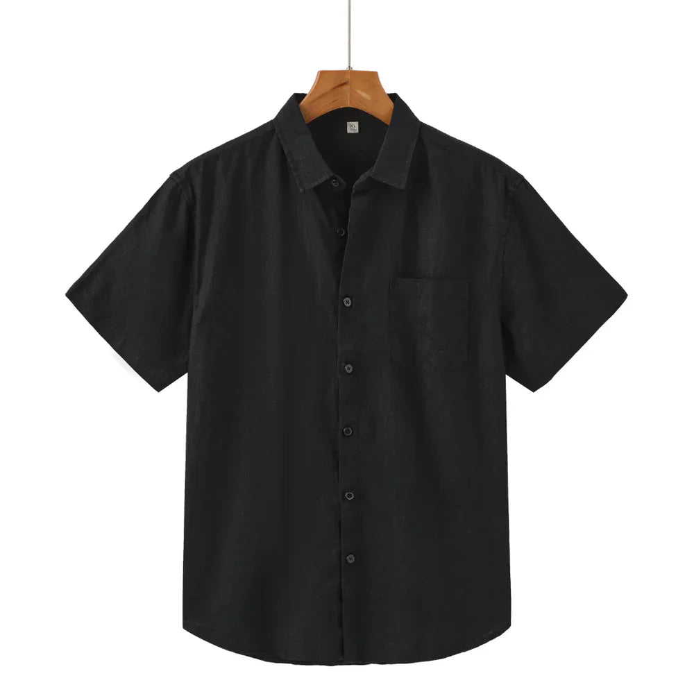 ECHELON™ | LINEN SHORT-SLEEVE SHIRT