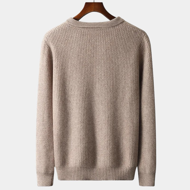 ECHELON™ | WOOL FLAP COLLAR SWEATER