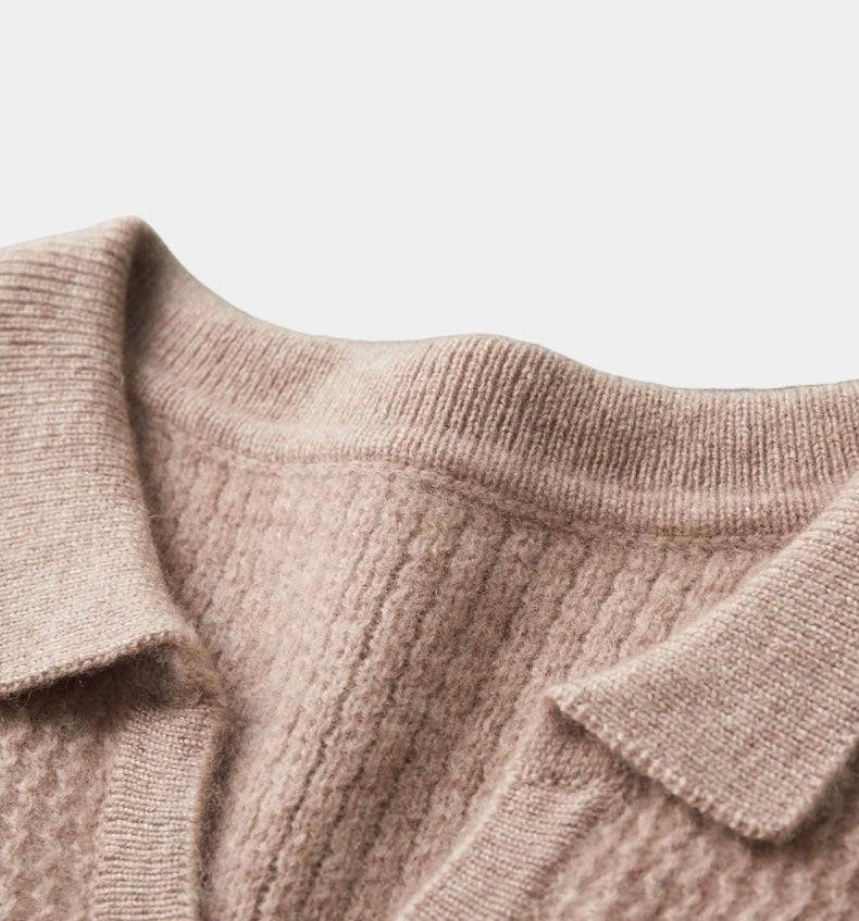 ECHELON™ | WOOL FLAP COLLAR SWEATER