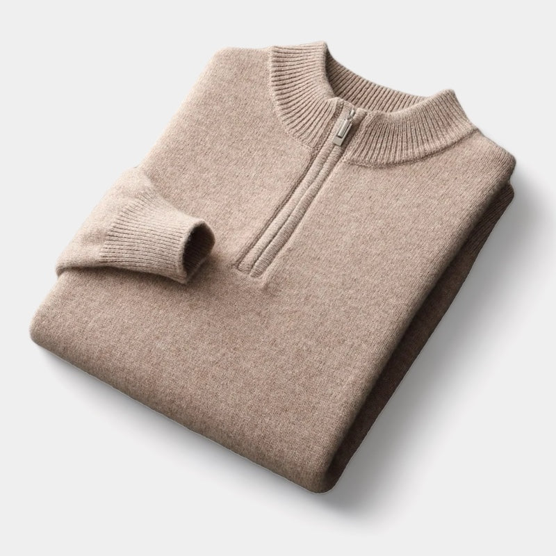 ECHELON™ | WOOL QUARTER-ZIP SWEATER