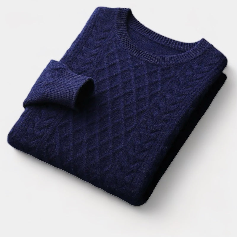 ECHELON™ | WOOL JACQUARD SWEATER