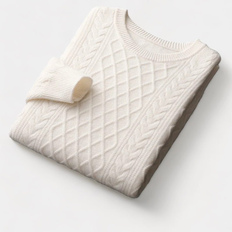 ECHELON™ | WOOL JACQUARD SWEATER