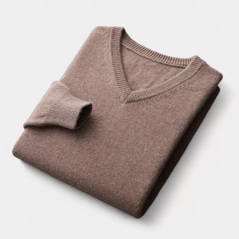 ECHELON™ | WOOL V-NECK SWEATER