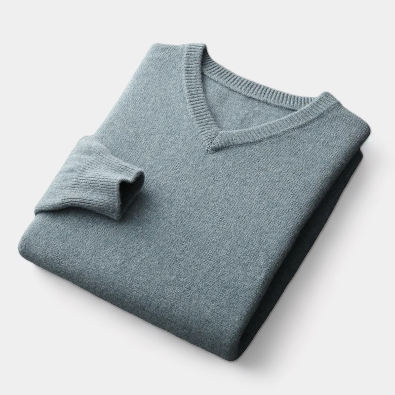 ECHELON™ | WOOL V-NECK SWEATER