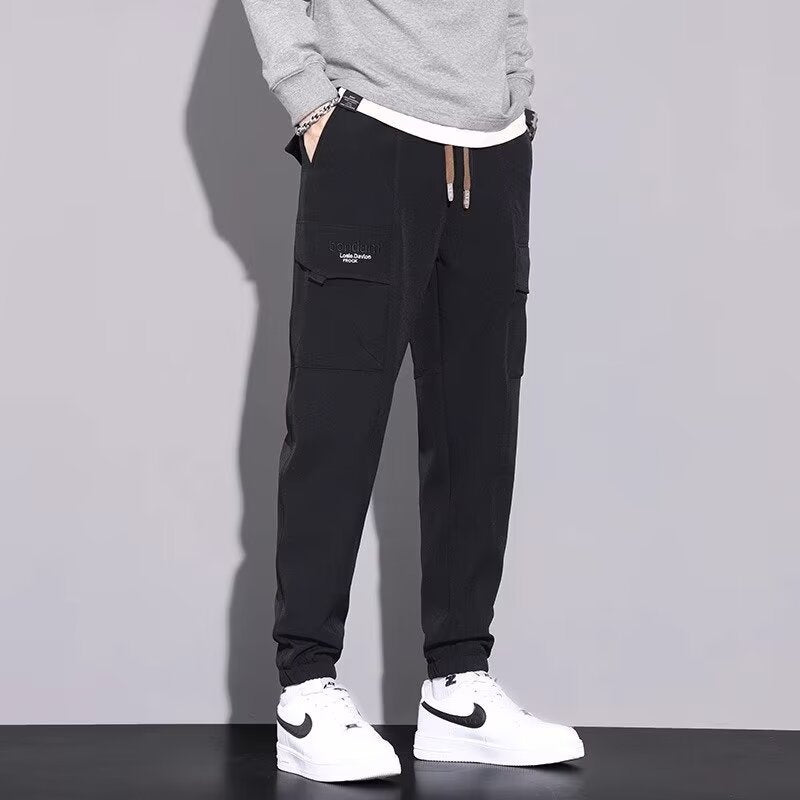 2024 Loose-fit cargo pants with cuffs, men's new trend, comfortable and stylish!