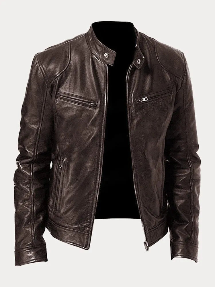 Echelon™ | Casual Leather Jacket