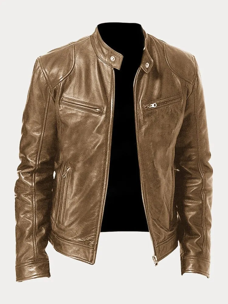 Echelon™ | Casual Leather Jacket