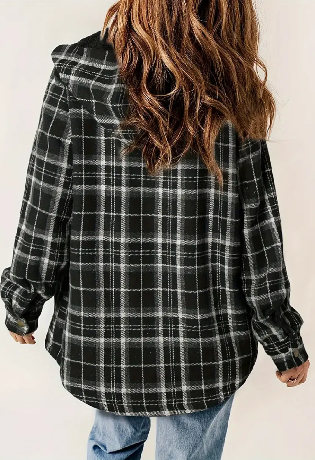 ECHELON ™ | Fuzzy Flannel Hoodie