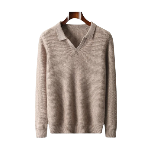 ECHELON™ | WOOL FLAP COLLAR SWEATER