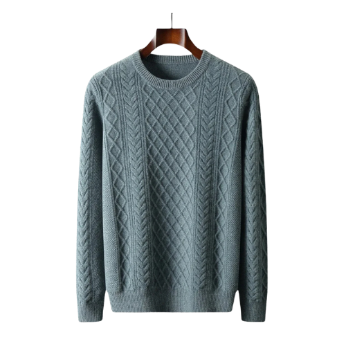 ECHELON™ | WOOL JACQUARD SWEATER