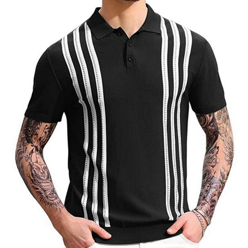 ECHELON™ | STRIPED CASUAL POLO