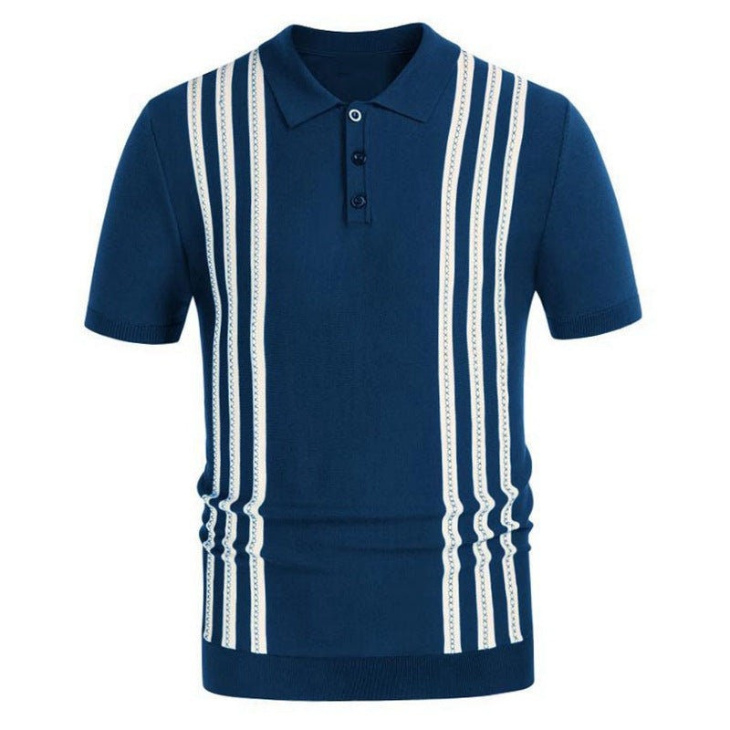 ECHELON™ | STRIPED CASUAL POLO